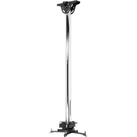 Peerless Industries 1M Prss Ceiling Mount Kit (Chrome) MOD-PRSSKIT100